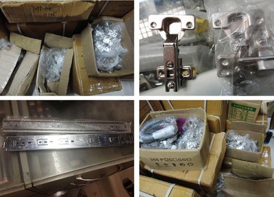 現(xiàn)場繳獲大量假冒海福樂產(chǎn)品