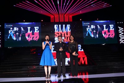 赫斯特中國(guó)董事總經(jīng)理艾彌爾先生、 赫斯特中國(guó)出版總經(jīng)理?xiàng)铉渑俊ⅰ禘LLE世界時(shí)裝之苑》編輯總監(jiān)曉雪女士致辭