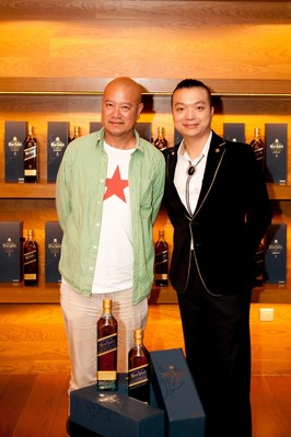 尊尼獲加藍(lán)牌威士忌與云南珍稀野生菌共獻極致臻藍(lán)饗宴 現(xiàn)代藝術(shù)的云南總舵主葉永青與尊尼獲加品牌大使周品睿