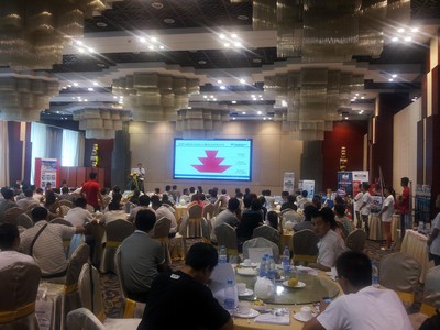 蘭州場(chǎng)，輝門售后培訓(xùn)師講解中