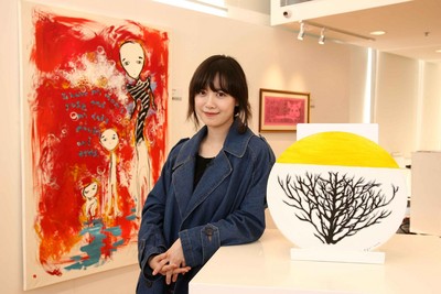 具惠善為此次藝術展主題《After Image》創(chuàng)作了一系列圍繞夢想、希望與童年回憶的作品